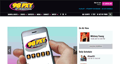 Desktop Screenshot of 98pxy.com